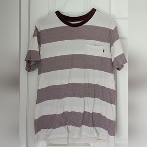 Obey Men's M striped t-shirt